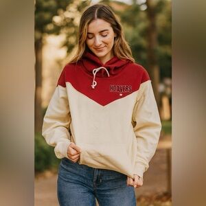 Game day couture Indiana Hoosiers side tie hoodie